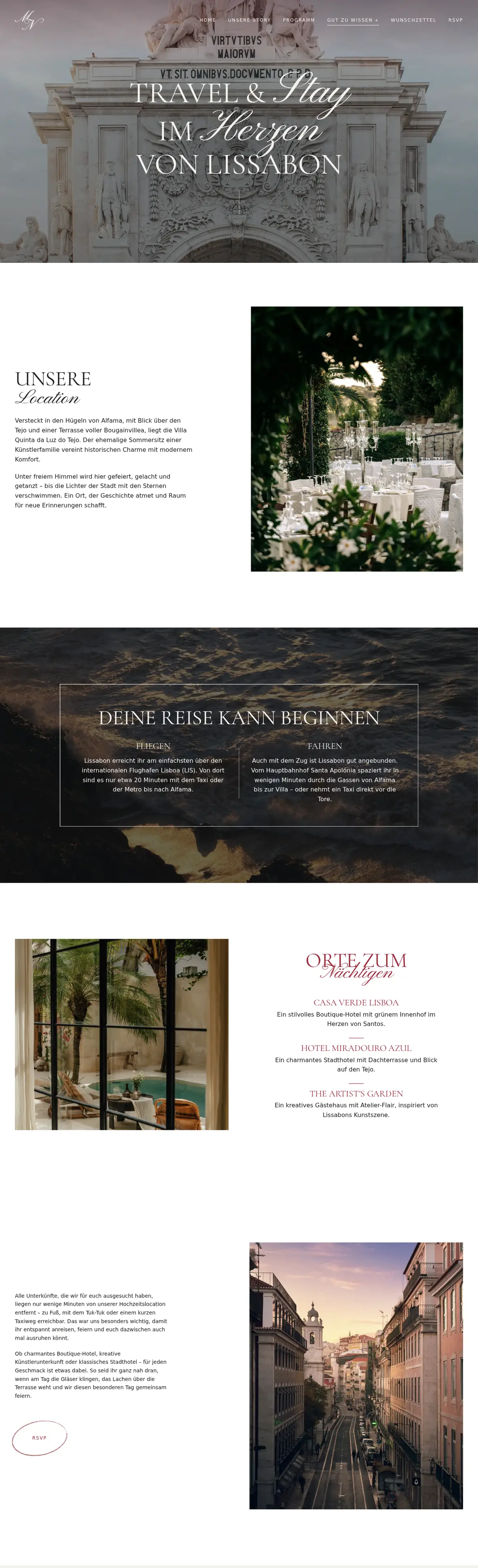 Anreise & Unterkunft