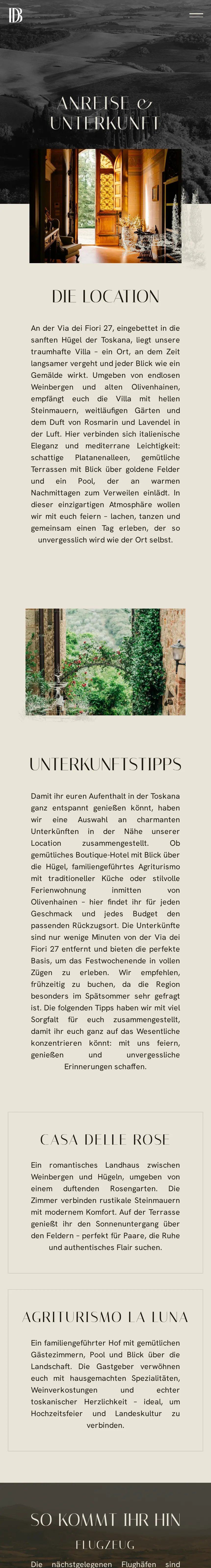 Anreise & Unterkunft