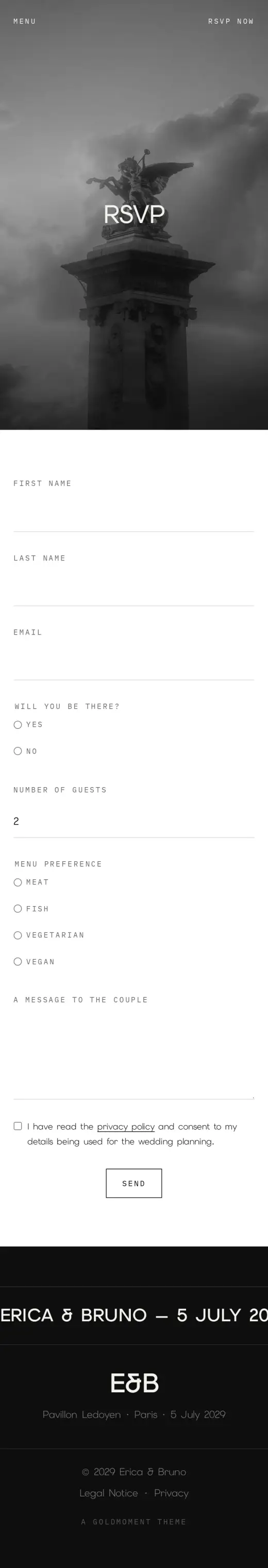 RSVP now